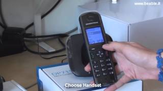 Tutorial 24 Grandstream IP cordless DP715DP710 configuration [upl. by Melba]