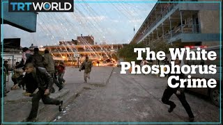 Israels illegal use of deadly white phosphorus on Palestinians in Gaza [upl. by Aleekahs]