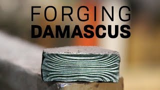 Forging Damascus Steel [upl. by Theurich]