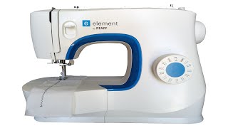 Sewing machine Pfaff Element 1090s from Lidl  Unboxing amp Demonstration [upl. by Pammie]