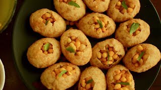 pani puri  Indian Street food  golgappe gupchup recipe [upl. by Vorfeld10]