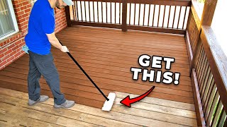 ReStain a Deck the Easy Way [upl. by Un974]