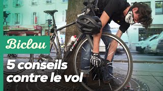 Comment ne pas se faire voler son vélo [upl. by Atla19]