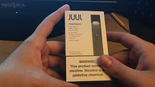 Juul Starter Kit  Unboxing and Review [upl. by Aenahs]