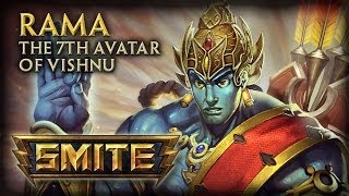 SMITE  God Reveal  Rama The 7th Avatar of Vishnu [upl. by Elane]