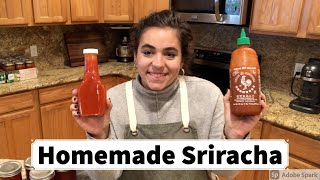 Sriracha Sauce Recipe From Scratch [upl. by Wojak749]