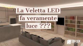 Come Illuminare con la Veletta Led  Metodo Luce 3D [upl. by Merv]