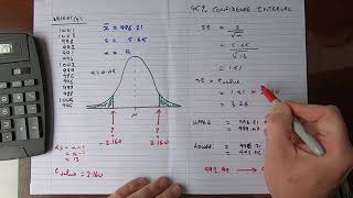 How ToCalculate the Confidence Interval for a Sample [upl. by Itsirc]