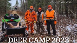 Deer Camp 2023  Opening Weekend [upl. by Rozele]