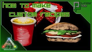 Ark Basics  Custom Recipes  Crafting Skill  EVERYTHING YOU NEED TO KNOW [upl. by Kinsley]