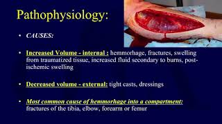 Compartment syndrome 1  pathophysiology OTA lecture series III g04a [upl. by Anovahs580]