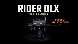 Oklahoma Joes Rider DLX Pellet Grill – Product Walkthrough [upl. by Aneet]