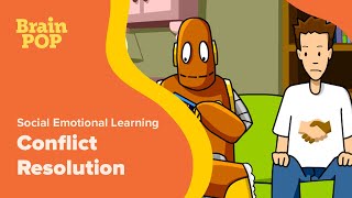 Conflict Resolution How to Settle Your Differences Fairly  BrainPOP [upl. by Ailegave]