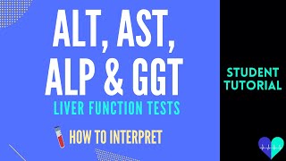 ALT AST ALP amp GGT Liver Function Tests  How to Interpret [upl. by Tibold]