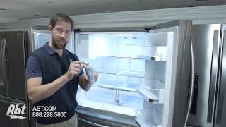 How To Replace The Water Filter On Your Samsung French Door Refrigerator Using Filter HAFCIN [upl. by Ajam]