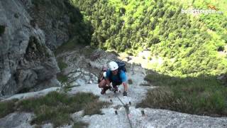 Attersee Klettersteig  Mahdlgupf [upl. by Mommy]