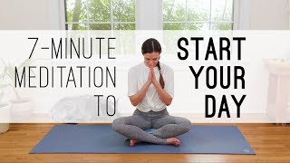 7Minute Meditation to Start Your Day [upl. by Werdma]