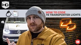 How To Code T6 Transporter headlights  Vagcom amp Carista H1 amp H7 LED bulb install [upl. by Belding355]