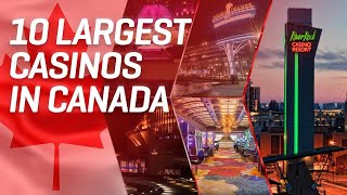 TOP 10 Biggest Casinos in Canada [upl. by Sadinoel]