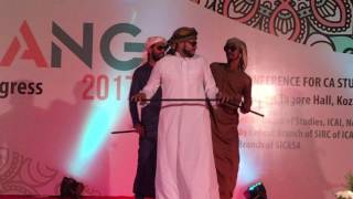 Arabic Dance By CA Students  Satsang 2K17 [upl. by Eened]