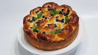 ПИРОГ ВИШНЁВОТВОРОЖНЫЙ с МАКОМ  cherry  cottage cheese with poppy seed pie [upl. by Divadnoj]