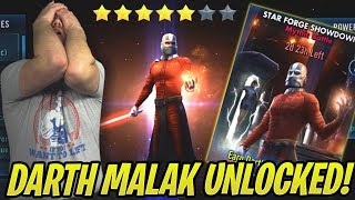 Darth Malak Unlocked Light Side Strategy Guide 2 ZetasNo Mission  Star Forge Showdown  SWGoH [upl. by Groveman847]