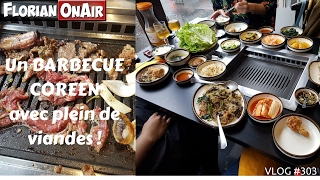 Un BARBECUE coréen avec plein de viandes  VLOG 303 [upl. by Atiram]