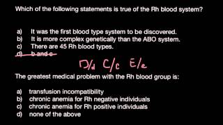 Rh positive and negative blood groups explained [upl. by Otsuaf153]