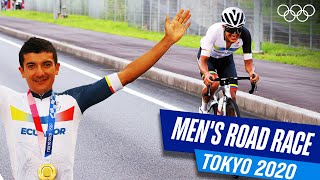 Mens Road Race  Road Cycling  FULL LENGTH  Tokyo 2020 [upl. by Ayidah206]