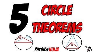 Proving Circle Theorems 5 Proofs in 10 minutes [upl. by Amargo]