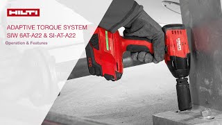 HOW TO  Hilti Adaptive Torque System SIW 6ATA22 [upl. by Nuoras]