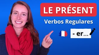 El Tiempo PRESENTE En Francés 🇫🇷 Conjugación De Verbos Regulares er [upl. by Caron]