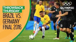 Brazil vs Germany  FULL Match  Mens Football Final Rio 2016  Throwback Thursday [upl. by Utter790]