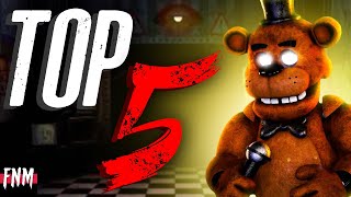 TOP 5 FNAF SONGS ANIMATIONS Five Nights Music 2020 [upl. by Yeldarb]