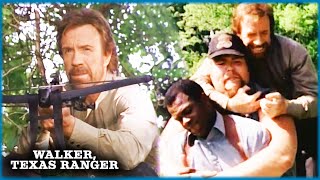 Walker Tricks His Kidnappers  Walker Texas Ranger [upl. by Ayaet]