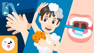 Hygiene Habits for Kids  Compilation  Handwashing Personal Hygiene and Tooth Brushing [upl. by Giovanni210]