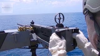 Firing M2 Browning 50 Caliber Machine Gun [upl. by Morrie]