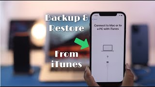 How to Backup amp Restore iPhone Using iTunes StepByStep [upl. by Ahsikcin]