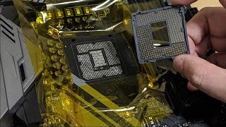 CPU socket replacement attempt Pt1 [upl. by Groscr514]