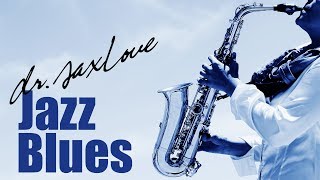 Jazz Blues • Blues Saxophone Instrumental Music for Relaxing and Study [upl. by Dranek]