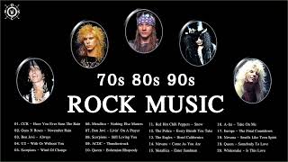 70s 80s 90s Rock Playlist  Best Rock Songs Of 70s 80s 90s [upl. by Lorilee]