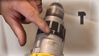 HOW to Drill into Porcelain Tile  And WHY You Need This Setting [upl. by Einatsed]