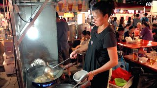 Taiwanese Street Food Liuhe Tourist Night Market [upl. by Izak]