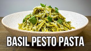 Basil Pesto Pasta Recipe [upl. by Iago58]