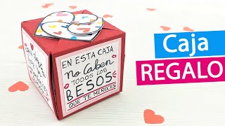 🎁 Caja sorpresa para mi novio en San Valentín Incluye Moldes [upl. by Ivah]