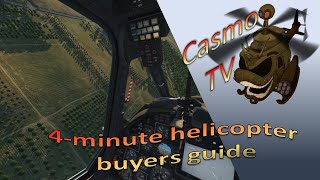 4 Minute DCS Helicopter New Buyers Guide [upl. by Nyrehtac]