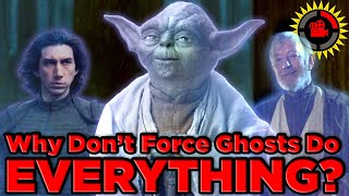 Film Theory Star Wars Why dont Force Ghosts do EVERYTHING [upl. by Gnart]