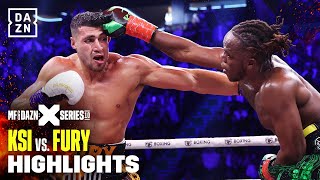 KSI vs Tommy Fury  Fight Highlights [upl. by Llerref]