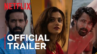 Haseen Dillruba  Official Trailer  Taapsee Pannu Vikrant Massey Harshvardhan Rane Netflix India [upl. by Ardnua449]