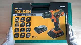 Tolsen 79033 Cordless Drill [upl. by Barnes]